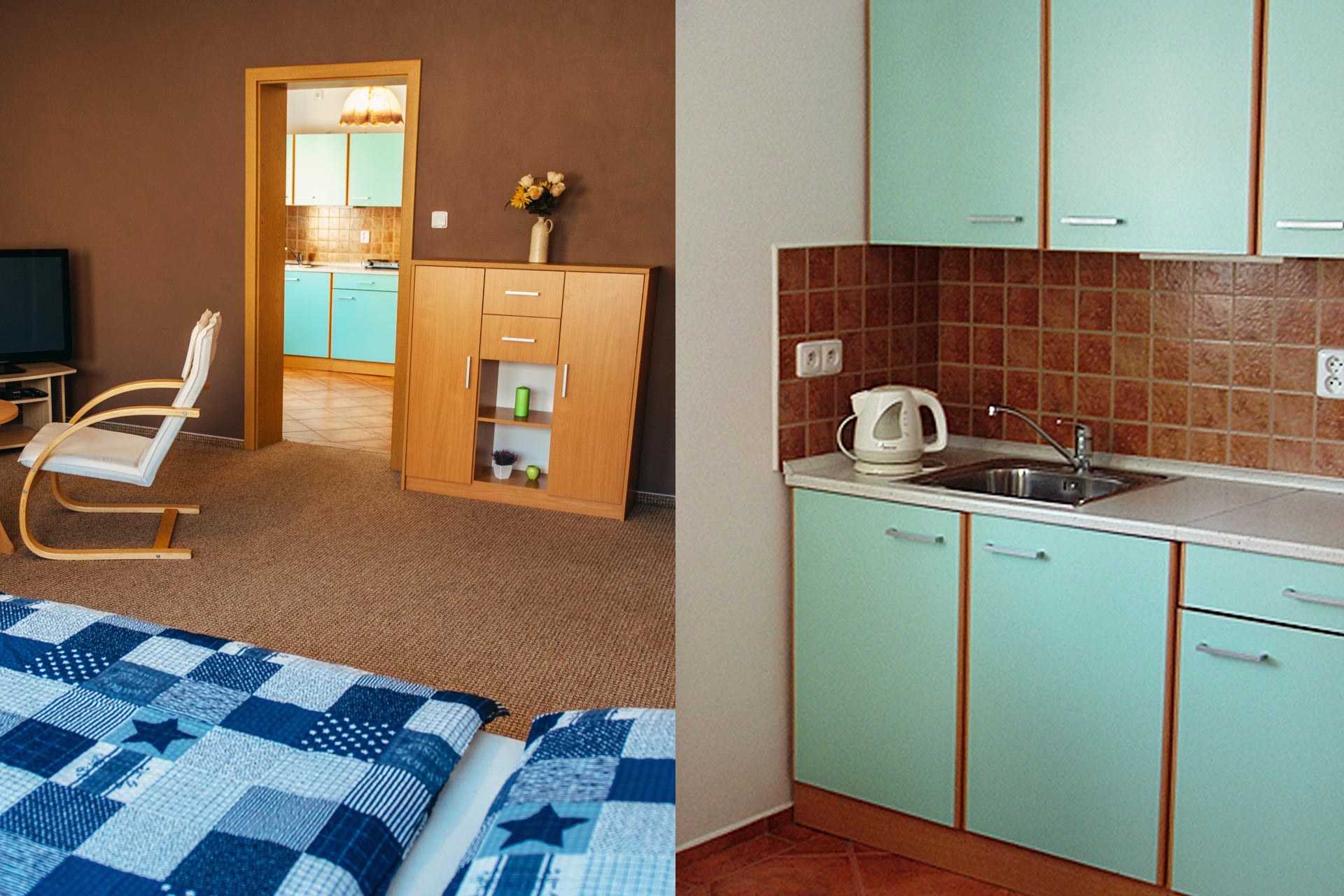 Apartmán B – ubytování Náchodsko